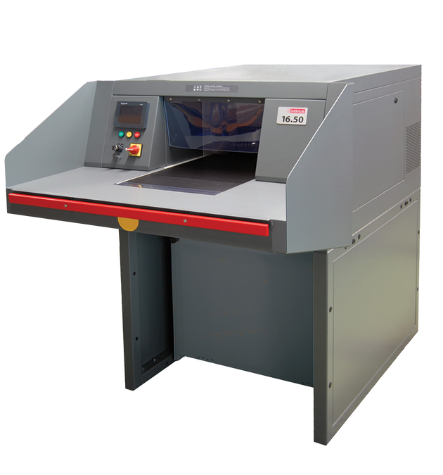 Intimus 16.50 SmartShred with sortation table and infeed conveyor