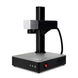 FLUX Promark Desktop D20 fiber laser marking machine, angled front view
