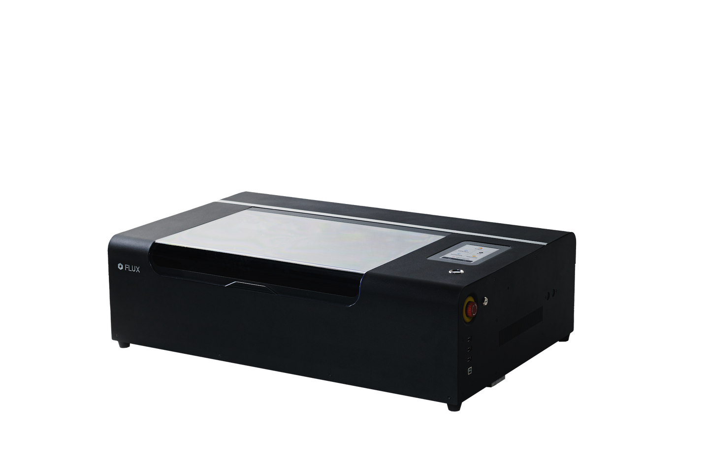 FLUX beamo II 30W Desktop Laser Cutter - side angle view