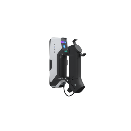 3DeVOK Airgo wireless handle attached to scanner