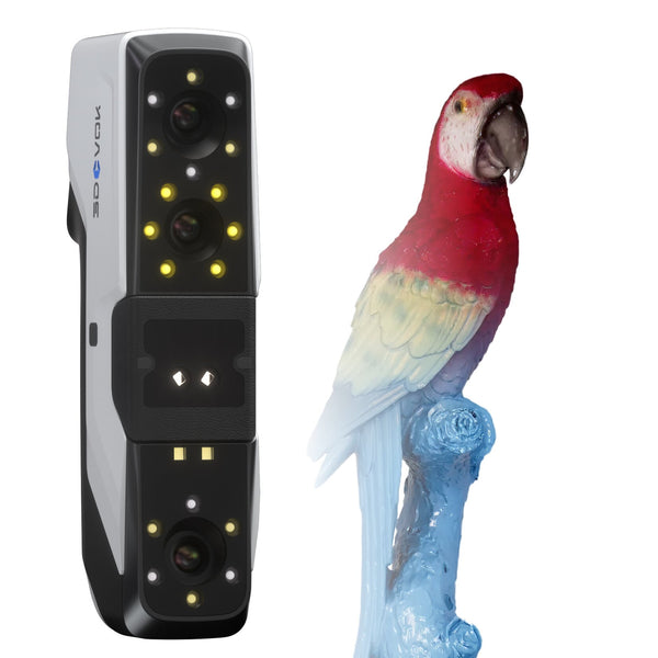 3DeVOK MQ full-color 3D scanner, front view