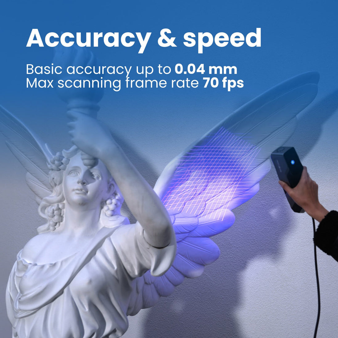3DeVOK MT 3D scanner detail view