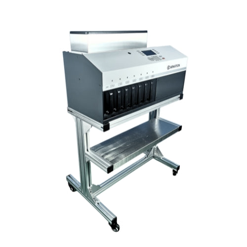 Carnation FedPro CRC2000 coin counter and sorter, display detail