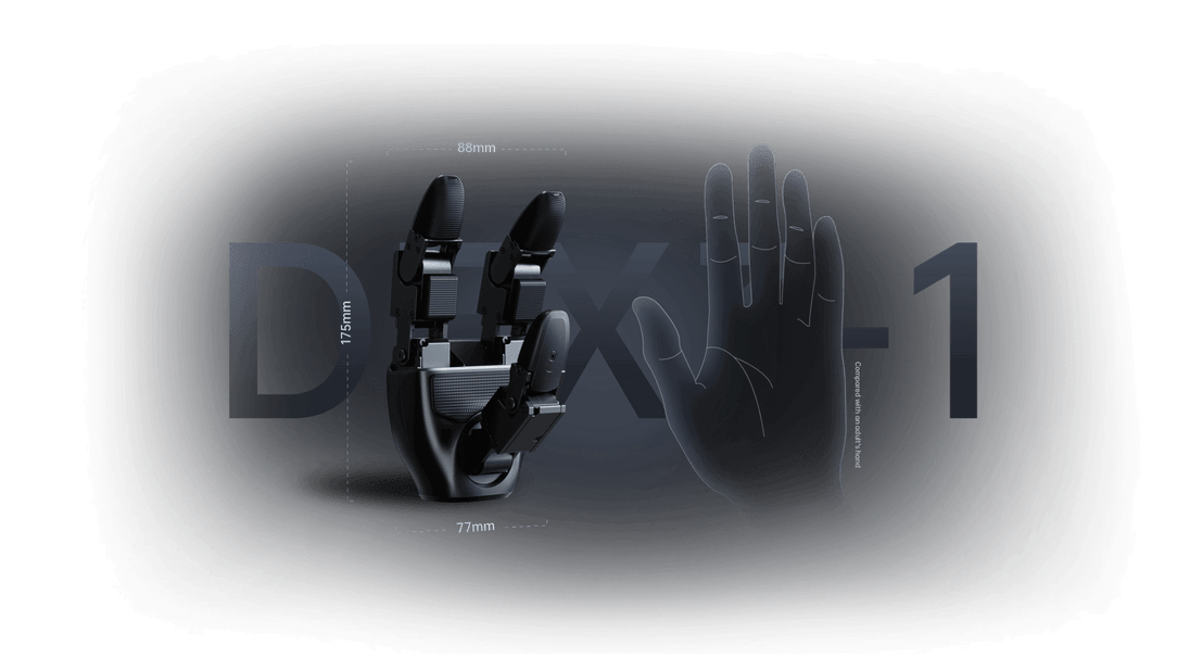 Unitree Dex3-1 dexterous hand, tactile version