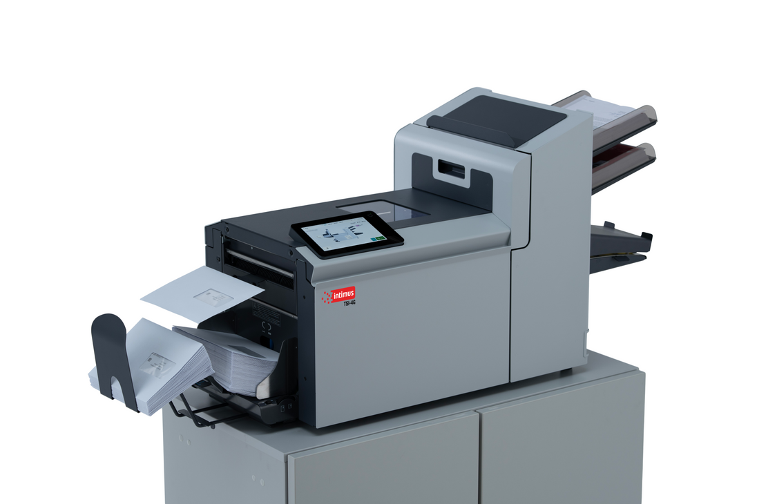 Intimus TSI-4G Expert folder inserter, 2-station configuration