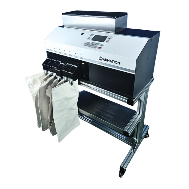 Carnation FedPro CRC2000 coin counter and sorter, front view