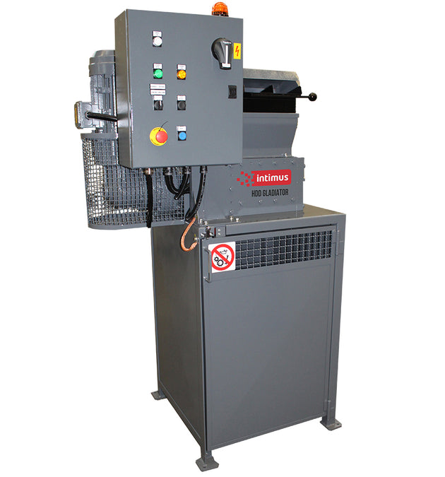 Intimus HDD Gladiator hard drive and SSD shredder
