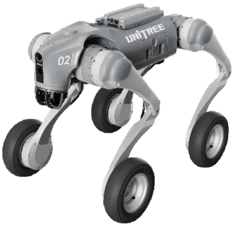 SHEP-W Ent-Plus — Stokes Robotics Go2-W Ent-Plus all-terrain robot dog