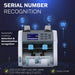 Carnation FedPro CR1450 currency counter, side view