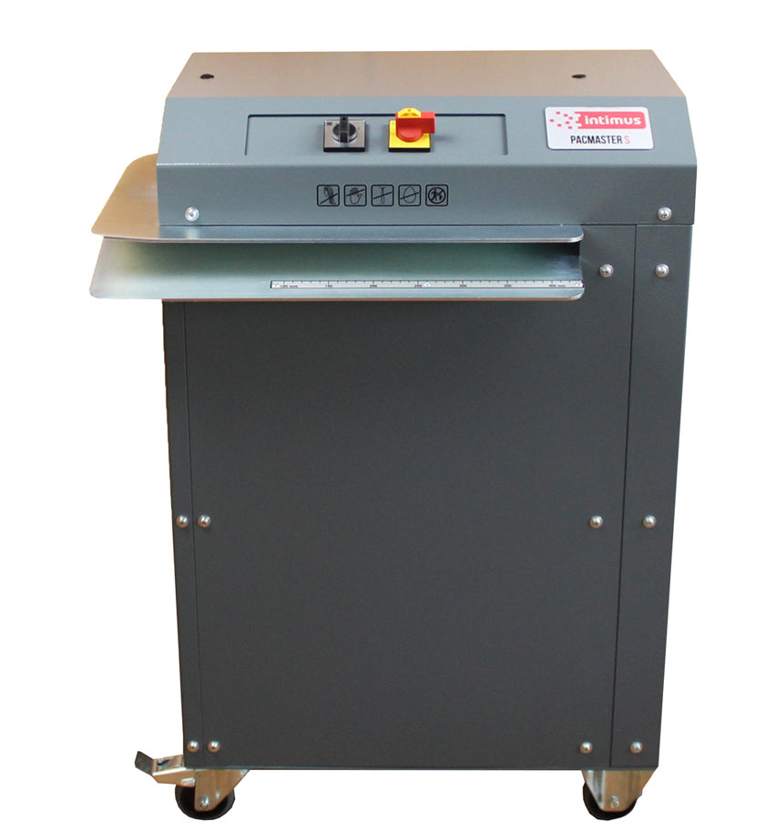 Intimus PacMaster S cardboard packing material shredder, front view