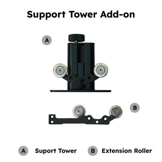 FLUX rotary support tower