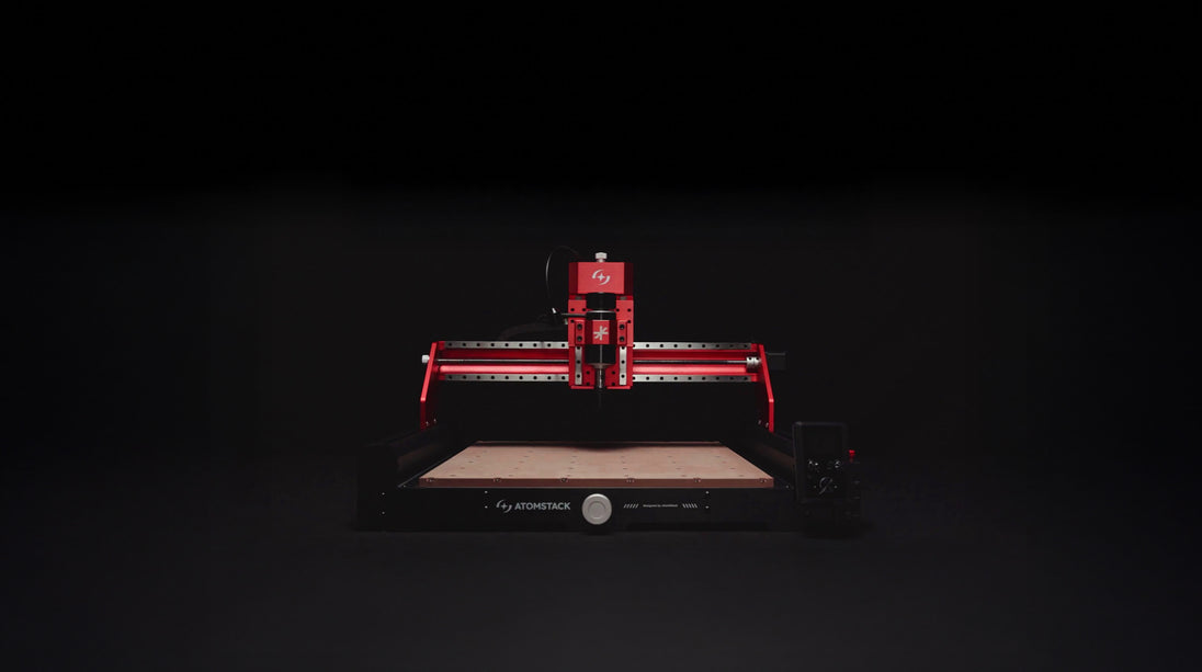 AtomStack C4 Pro CNC router with 200W spindle