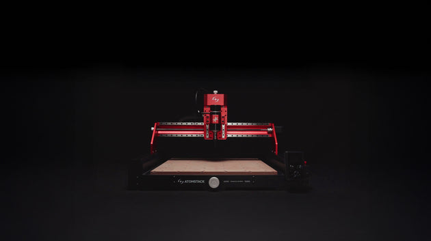AtomStack C4 Pro CNC router with 200W spindle