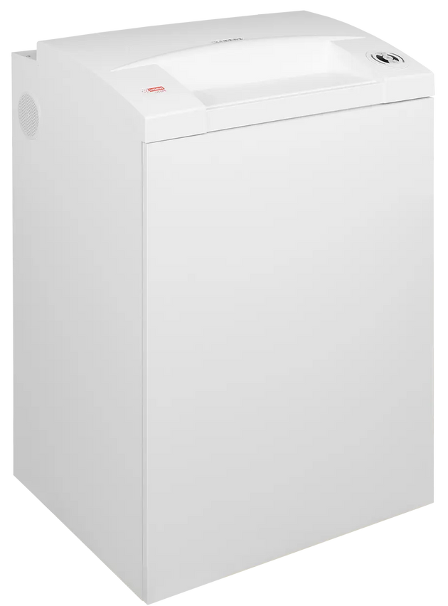 Intimus 175 CP4 cross-cut office shredder, front angle view