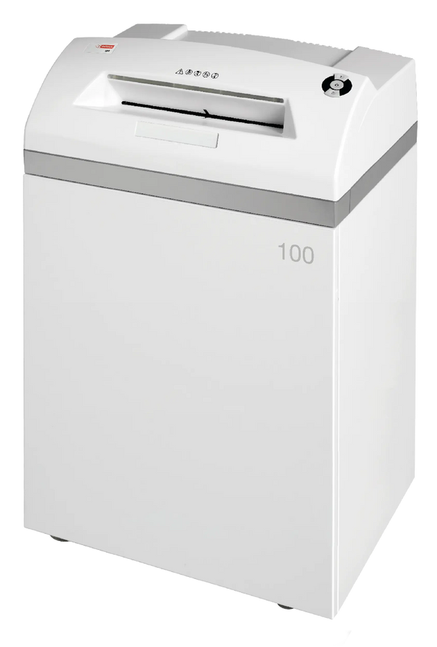 Intimus 100 CP4 cross-cut office shredder, front view