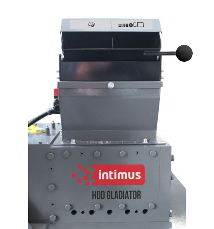Intimus HDD Gladiator dual labeled feed slots for HDD and SSD