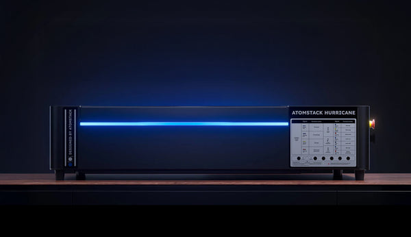 AtomStack Hurricane 55W CO2 laser cutter, enclosed Class 1 unit