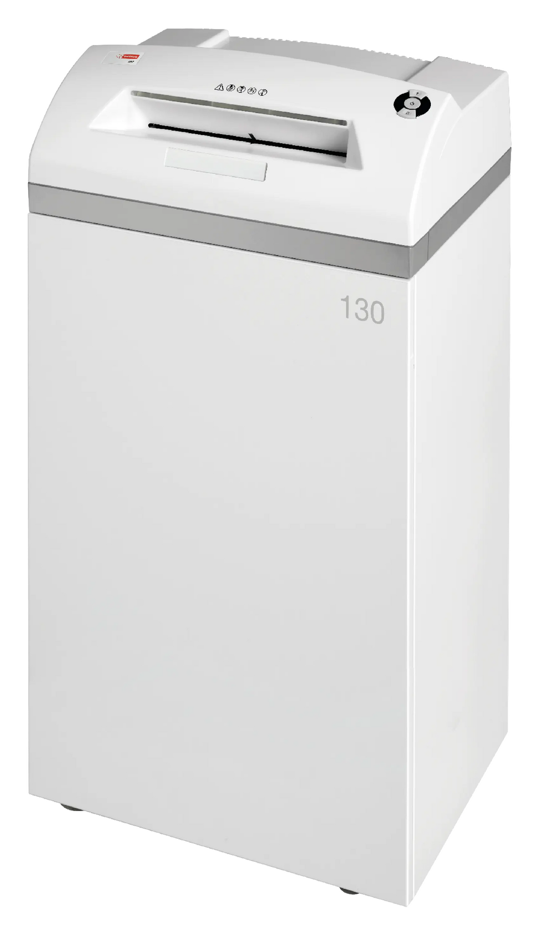 Intimus 130 CP7 high-security cross-cut office shredder with 130-liter cabinet