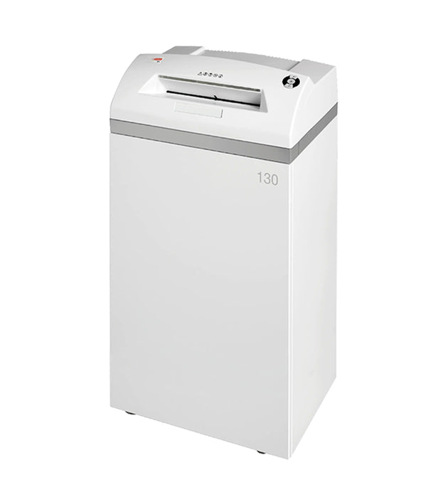 Intimus 130 CP4 office shredder in wooden cabinet