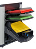 Intimus MaxiFeeder installed below the feed trays of a folder inserter (inserter shown, not included)