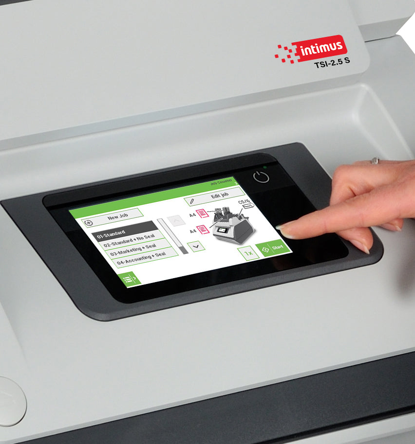 Intimus TSI-2.5 S 5-inch color touchscreen